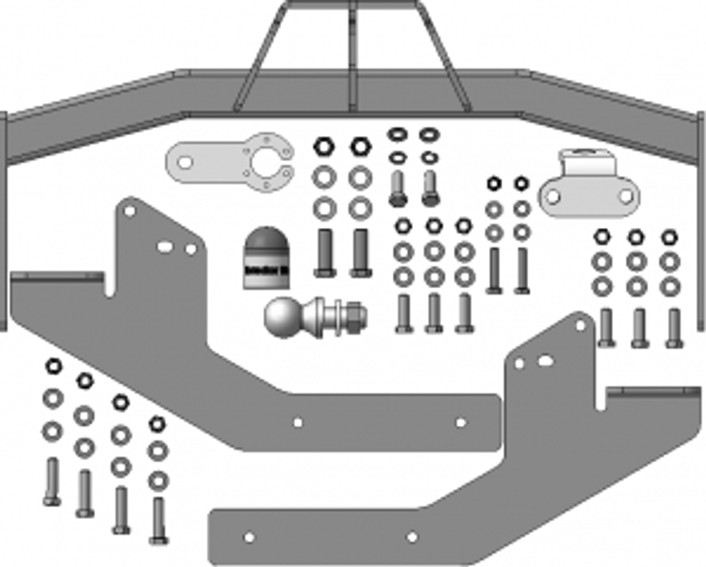 Фаркоп Motodor Gazelle Next (оцинк. Шар) (90002) арт.95602-FE