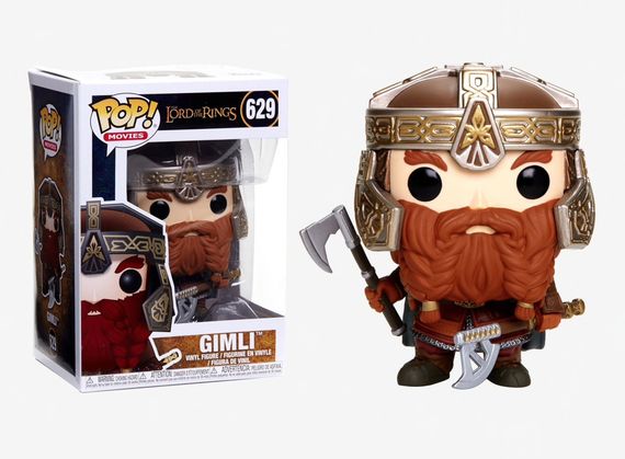 Funko Pop Movies Lord of the Rings Gimli Vinyl Figure
