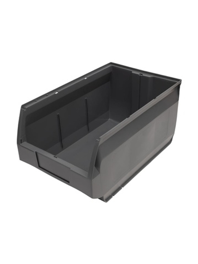 Ящик Gigant 500x310x250 ПП темно-серый 32093