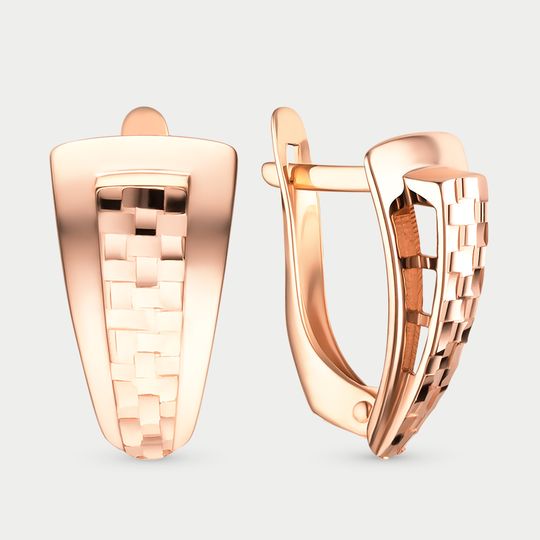 Серьги золотые