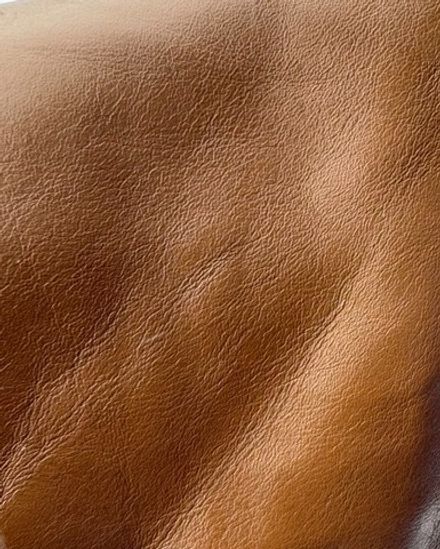 Кожа натуральная Панда, 1,1-1,3 мм, табак