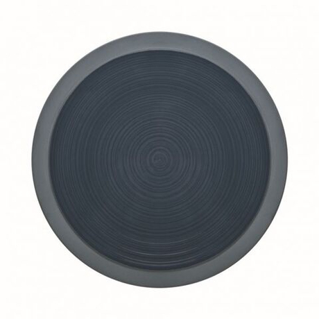 Тарелка обеденная 29см синяя Guy Degrenne Bahia Blue Stone