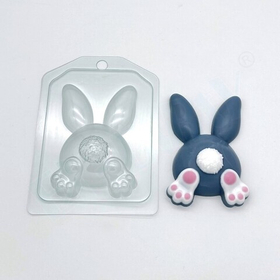 Форма пластиковая Заяц попой кверху