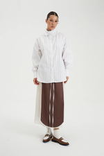 Рубашка Фрея страйп TIMBARY