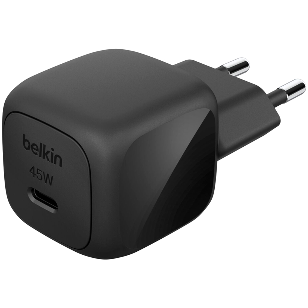 BELKIN 45W USB-C PD WALL CHARGER WITH PPS, BLK