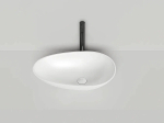 Раковина накладная Salini Paola 1101201SM 58 из искусственного камня S-Stone, белая матовая