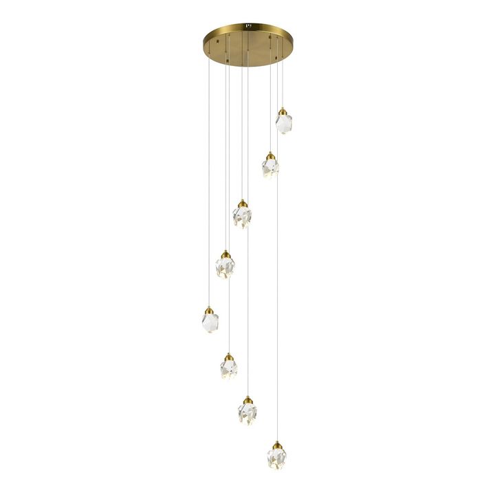 Подвесная светодиодная люстра ST Luce Cascato SL6114.203.08