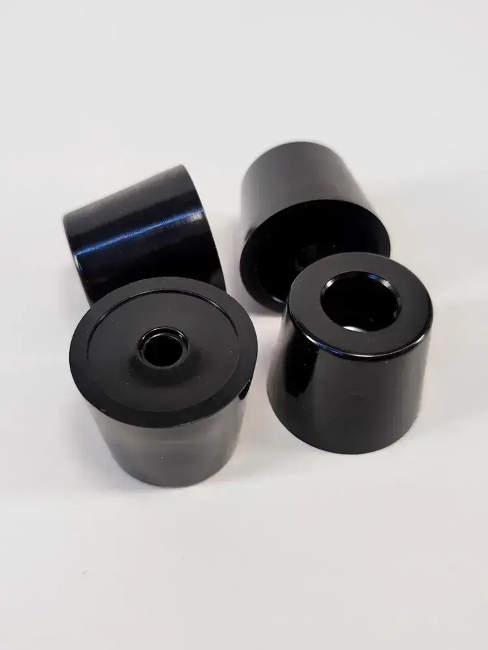 4 штуки приборные ножки черные резиновые Ш25хШ20х21 мм, подпятник, приборные