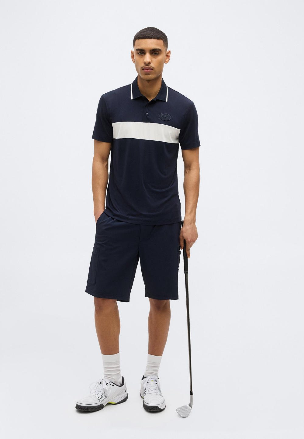 EA7 Emporio Armani GOLF PRO  - Футболка-поло - Синий