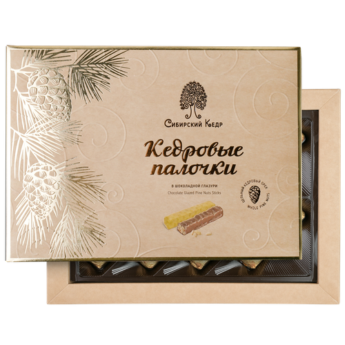 Кедровые палочки / 120 г / ТМ Сибирский кедр