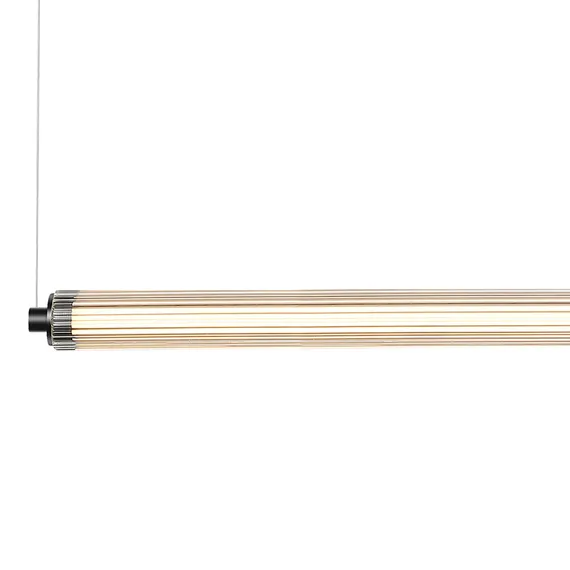 SL6224.413.01 Светильник подвесной ST-Luce Черный/Прозрачный LED 1*30W 4000K BAMBOO