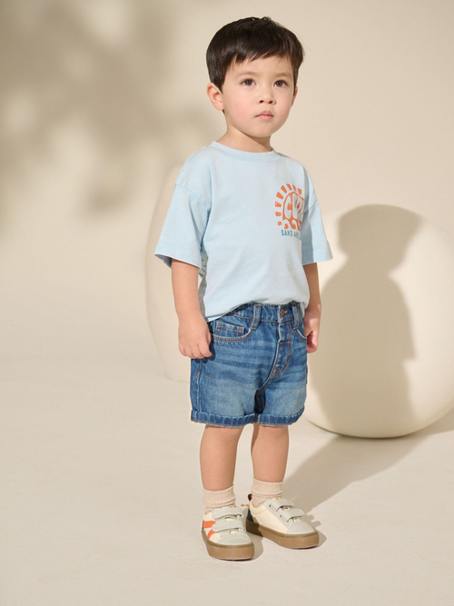 Шорты джинсовые для мальчика Next AG7-271, Синий