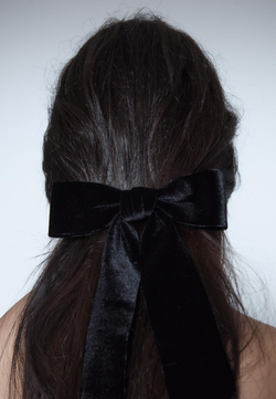 STRADIVARIUS Заколка-бант для волос, черный