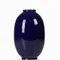Ваза Pomponia II высота 43 см, синяя