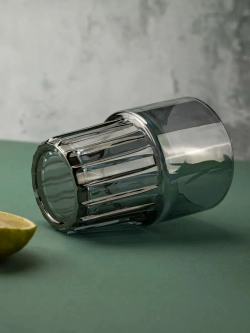 Набор универсальных бокалов, 340 мл. 6 шт. черные