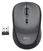 Мышь Trust Yvi Wireless Mini Mouse черный
