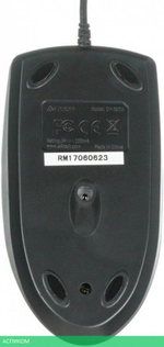 Мышь A4Tech OP-620D черный