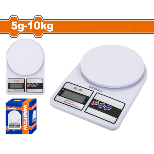 Весы кухонные 5 г-10 кг (40) WADFOW WKE1502