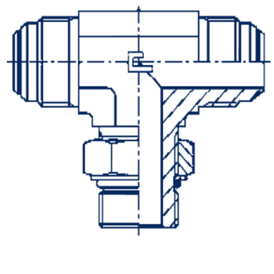 Штуцер FRTA JIC 7/16 - BSP 1/4