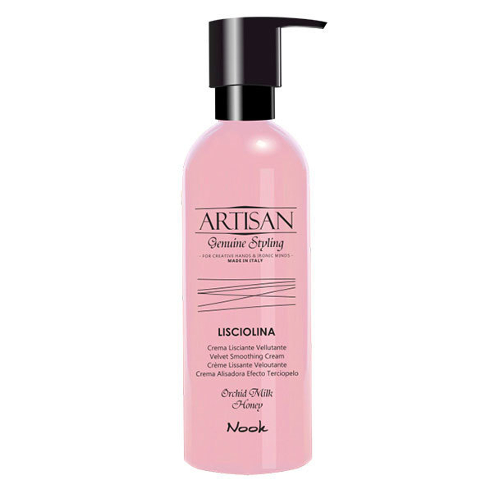 Крем-вельвет разглаживающий Nook Artisan Genius Styling Lisciolina Velvet Smoothing Cream 200мл