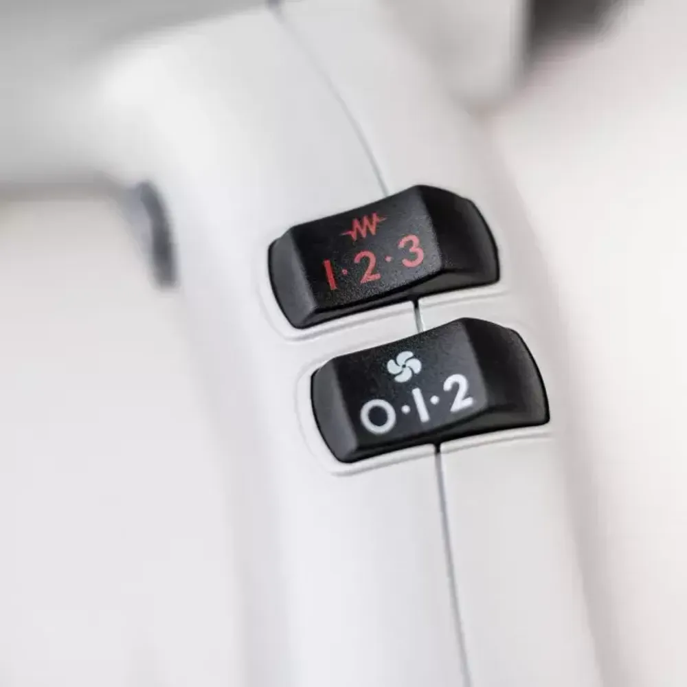 Фен Valera Unlimited PRO 5000 eQ 2400W жемчужно-белый (UP 5.0X eQ RC PW) - 7