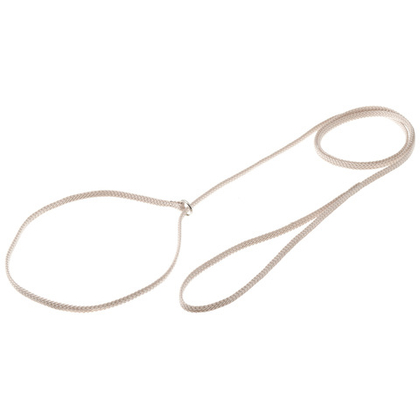 V.I.PET Поводок-удавка с кольцом (лента-чулок) 5 мм*150 см