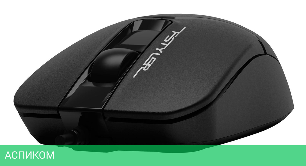 Мышь A4Tech Fstyler черный (FM12S)