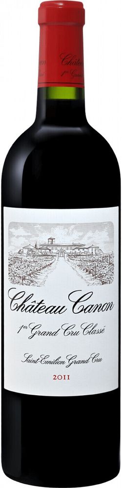 Вино Шато Канон Премье Гранд Крю Классе Сент-Эмильон 2011 Вино Шато Канон Премье Гранд Крю Классе Сент-Эмильон 2011