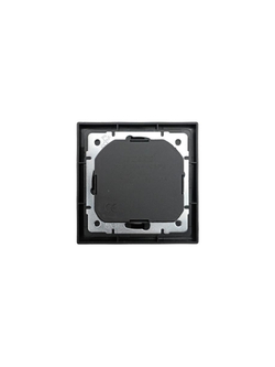 Розетка 1-мест. с/з+USB разъем СП ZIMA IP20 черн. бархат LEZARD 704-4288-181