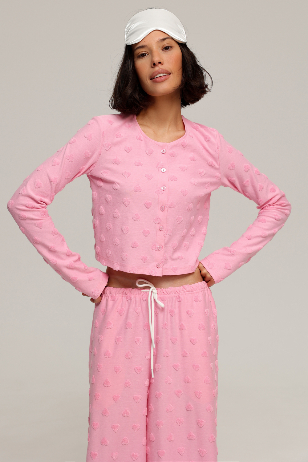 Кардиган на пуговицах