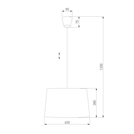 1885 / подвесной светильник / Maja