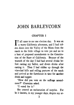 John Barleycorn | Jack London