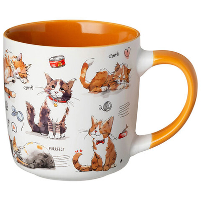 Кружка 400мл Cats, 260-1023-11