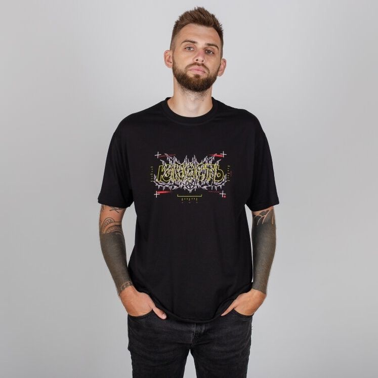 Футболка ЮНОСТЬ Targeting, черный