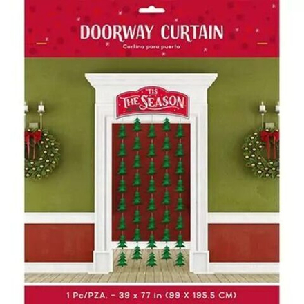 Украшение на дверь Елочки