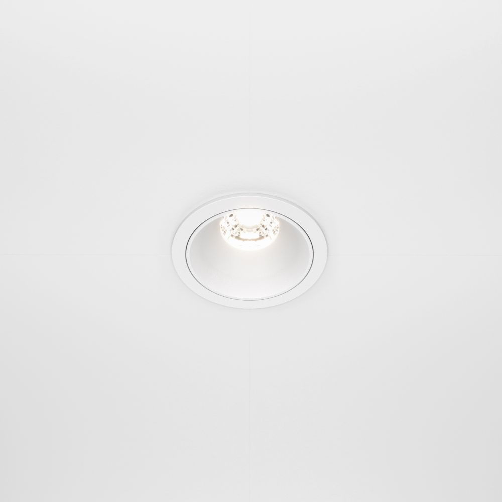 Модульный встраиваемый светодиодный светильник Maytoni Alfa LED DL043-01-10W4K-RD-W