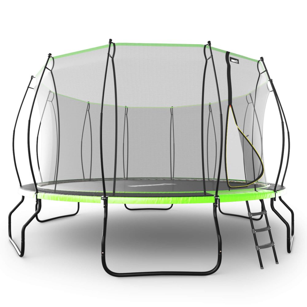 Батут UNIX Line НЛО / UFO 16 ft (488 см) зеленый