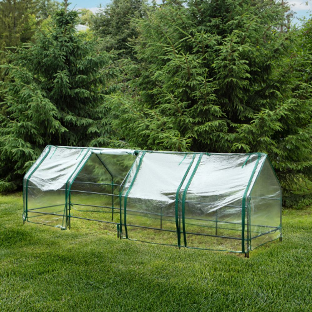 Теплица GREEN APPLE GA-House-4х-frame 3600х900х900 мм 4 отсека | Теплица