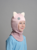 Шлем весенний/осенний вязаный (Пион) КИС