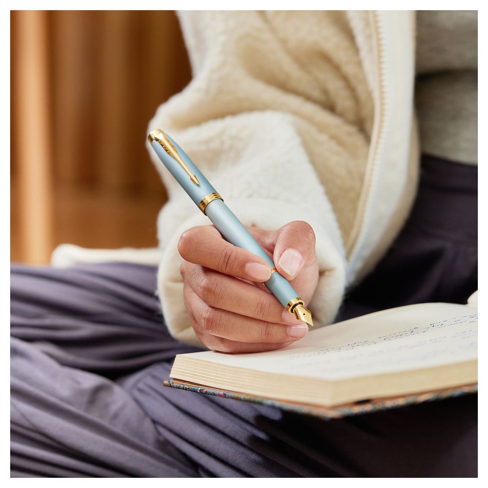 Ручка перьевая PARKER "IM Rituals Green Gradient GT" (2203892) 4