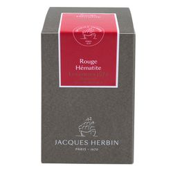 Чернила во флаконе Herbin Prestige 1670 50 мл Rouge Hematite красные с золотыми блестками (15026JT) 2
