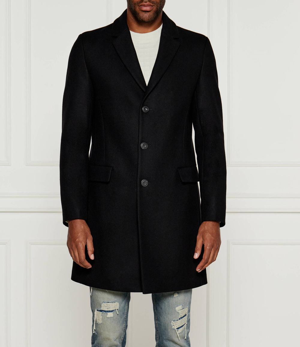 Хлопковое пальто migor HUGO - черный(50528793)