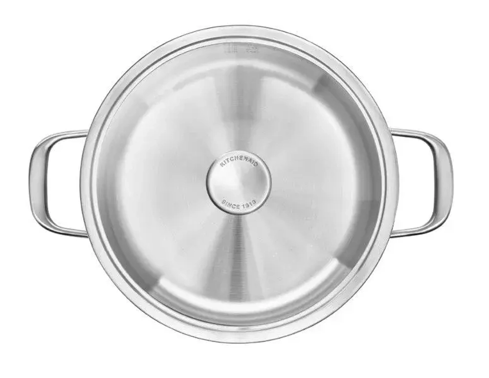 KitchenAid Кастрюля Mutli-ply 24 см 4,9 л с крышкой