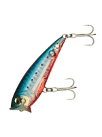 Воблер для рыбалки Duel L-Blue Spit Pop 70F F1224-HGR, 70 мм, 8,5 г, медленно всплывающий, поппер