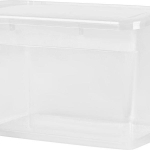Контейнер для хранения без ручек «KEEPLEX» Laconic, прозрачный кристалл, 37*27,4*9,5см, 5л