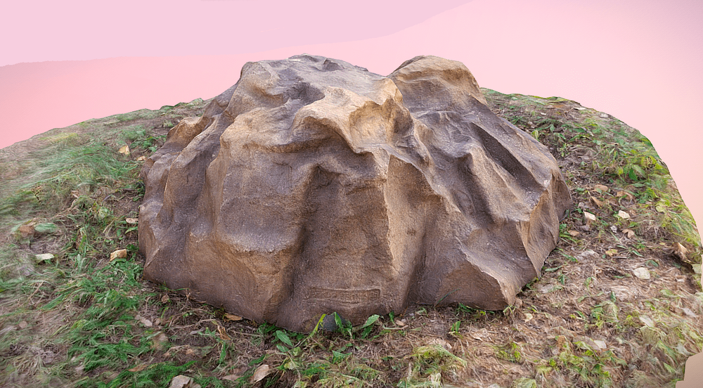 Крышка люка Декоративный камень Люкс-Лайт D100/50 - Коричневый