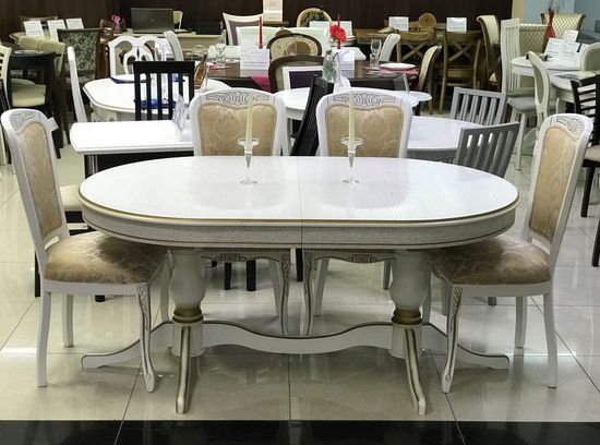 Стол Юкка (бук/тон 8) 1050х1700(2150/2600/3050).