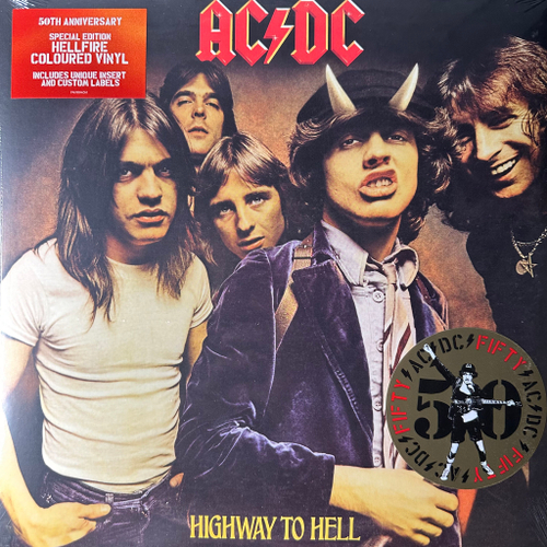 AC/DC ‎– Highway To Hell (Европа 2024г.) Red/Orange