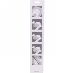 Скалка пластмассовая фигурная «Бабочки» 37*5см