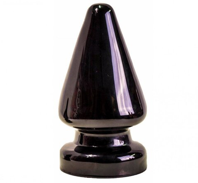 Анальная втулка гигант Black Magnum 23 см